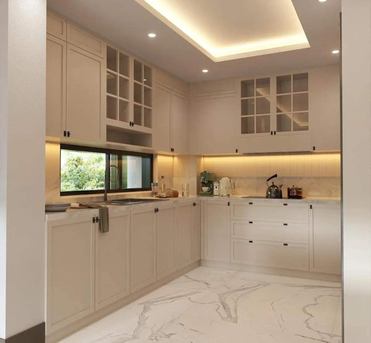 Fitted kitchen